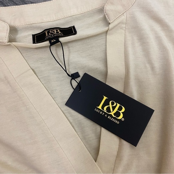 NWT L&B Lucky & Blessed Jaimie Shirt Dress - Picture 11 of 11